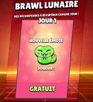 Image Prix Star Légendaire Gratuit + Cadeaux Brawl Lunaire Brawl Stars