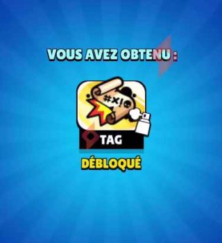 Image QR Code Cadeaux Tag Parchemin Brawl Stars