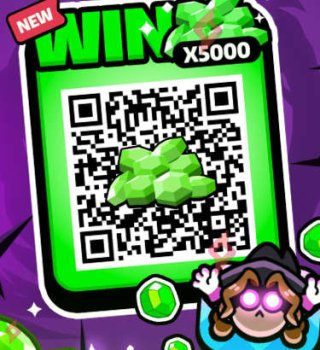 Image QR Code Emote + Gemmes Gratuites Squad Busters