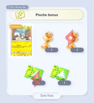 Image Sabliers Gratuits Évènement Pioche Miracle Pokémon TCG Pocket