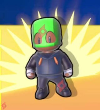 Image Skin Broken Fist Gratuit + Super Boites Stumble Guys Mobile