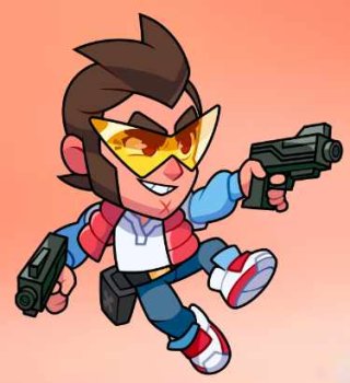 Image Obtenez le Skin Colt Rétrofuturiste Gratuitement sur Squad Busters