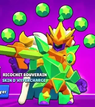 Image Skin Ricochet Gratuit sur Brawl Stars