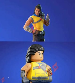 Image Skin Taï Traceur Gratuit sur Lego Fortnite