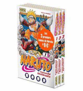 Image Pack Tome 1, 2 et 3 Naruto sur Amazon