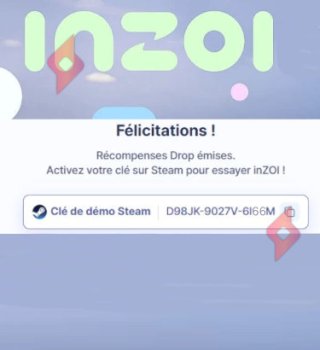 Image Voici une Clé Demo Inzoi Gratuite
