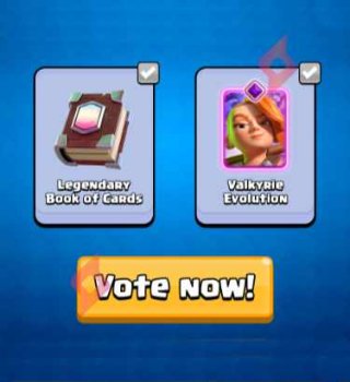 Image Vote Cadeaux 9e Anniversaire Clash Royale