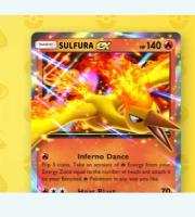 Image Carte Sulfura ex Gratuite sur Pokémon TCG Pocket