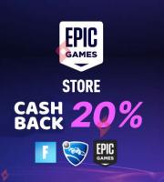 Image Epic Games Rembourse 20% des Achats (Jeu, V-Bucks, Fortnite, Rocket League...)
