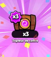 Image Obtiens 3 Tripleurs de Coffre Gratuits Squadiversaire sur Squad Busters