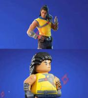 Image Skin Taï Traceur Gratuit sur Lego Fortnite