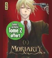 Image Pack Tome 1 et 2 Moriarty à 7.30€ sur Amazon