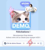 Image Voici une Nouvelle Clé Demo Inzoi